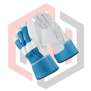 Gants de travail en cuir Rigger avec tissu anti-chimique, respirants, résistants aux déchirures, sans silicone, sans poudre, de haute qualité - Product Image 4