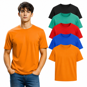 Camiseta Personalizada para Hombre, Cuello Redondo, Algodón, Casual, Premium, Lisa, Fabricante Mayorista OEM ODM - Product Image 1