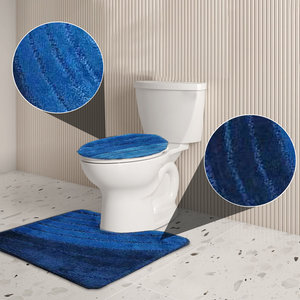 Customised Soak High Quality Natural Premium Design Crestside Non-Slip Bath Rug, Microsuede Non-Slip Bath Rug Wholesale Bath <b>Mat</b> - Product Image 2