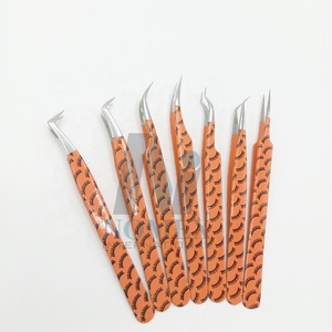 Pinzas de extensión de pestañas de aislamiento Impresión probada para Aplicación de pestañas Pinzas de extensión de pestañas personalizadas - Product Image 3