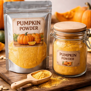 WARRLY Extrait de graines de citrouille biologique en poudre 99% Qualité alimentaire Emballé sous vide Ingrédient nutraceutique naturel Cultivation artificiel - Product Image 1