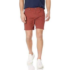 Pantalones Cortos Bermuda Cargo de Lona para Hombre, Cintura Media, Color Liso, Nylon/Algodón Lavado, Resistentes al Agua, Cierre de Cremallera, Ajuste Casual - Product Image 1