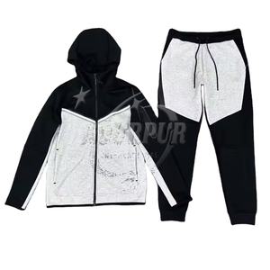 ชุดวอร์มมีฮู้ดแบบมีซิปสำหรับผู้ชาย, ชุดวอร์มแฟชั่นใหม่100% ฤดูหนาวเนื้อผ้าใส่สบาย - Product Image 2