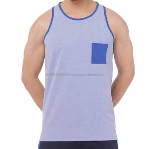 Débardeur Homme de Haute Qualité en Coton Personnalisé, Séchage Rapide, Respirant, Sous-vêtement de Sport, Débardeurs pour Hommes - Product Image 3