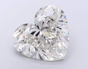 Diamant synthétique blanc en forme de cœur, qualité VVS, cultivé en laboratoire (CVD), certifié IGI, taille EX-VG, couleur D, pour la fabrication de bijoux - Product Image 1