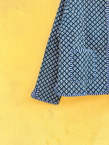 เสื้อแจ็คเก็ตผ้าควิลท์ลายเรขาคณิตสีน้ำเงิน, เสื้อแจ็คเก็ตพิมพ์ลายบล็อกแบบกลับด้านได้, เสื้อโค้ทสั้นสำหรับงานปาร์ตี้, เสื้อแจ็คเก็ตติดกระดุมสำหรับผู้หญิงเป็นของขวัญ - Product Image 4