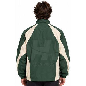 Vestes coupe-vent sportives légères, hydrofuges, pour l'entraînement en extérieur, coupe-vent, fermeture éclair sur le devant, respirantes, fournisseur de vêtements personnalisés - Product Image 2
