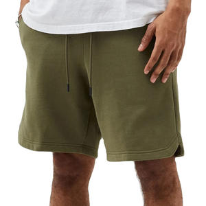 Nouvelle Arrivée - Short Décontracté Homme Effet Délavé Acide, Respirant, Taille Élastique, 100% Coton, Décoration Plumes - Vente Flash - Product Image 1