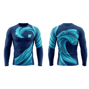 Rashguard Premium pour Hommes – Tissu Extensible Léger à Séchage Rapide, Idéal pour l'Entraînement, le Surf, la Natation, le Fitness et les Sports de Plein Air - Product Image 1