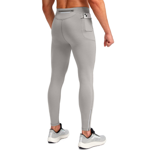 Nouveau Legging Homme de Sport Extérieur à Compression Personnalisée, Poches, Haute Élasticité, Séchage Rapide, Coupe Ajustée, Pantalon de Survêtement pour Homme - Product Image 2
