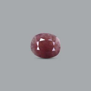 Rubí Indio Rosa Natural de 9.4 Ct, Gema Suelta con Corte Ovalado en Forma de Pera para Joyería Fina - Product Image 1