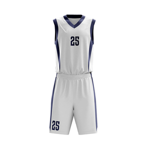 Vêtements de sport personnalisés en gros avec logo respirant à manches courtes pour hommes, ensembles de tenues de basketball sur mesure - Product Image 4