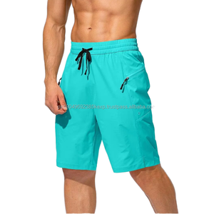 Pantalones Cortos Deportivos de Verano para Hombre, Personalizados, de Secado Rápido, Ecológicos, Transpirables, Impermeables, de Playa, con Cordón Ajustable, de Poliéster y Algodón - Product Image 3
