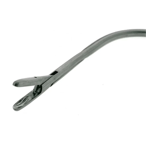 Pinzas manuales de polipos laríngeos Jurasz Premium de 19 cm y 22 cm, de acero inoxidable, certificadas CE Clase II, para biopsia de cordón vocal y faringe en ORL. - Product Image 1