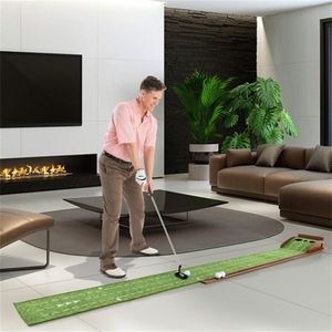 Tapete de Práctica de Golf con Retorno Automático de Pelotas, 3.05 m, Marrón y Verde, 3 Tamaños de Orificios (3.5"/2.7"/2.4") - Equipo de Entrenamiento de Golf - Product Image 5