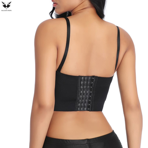 Newest Trendy Product Latest Black Color Good Selling Unique Design Punk Push Up Medium <b>Control</b> Corset Shapewear for Women - Product Image 3