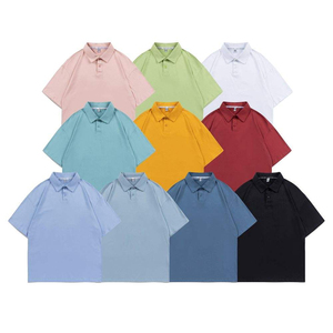 Nuevo diseño, logotipo personalizado, camiseta polo informal de manga corta para hombre, camisetas polo de alta calidad para hombre para uso diario. - Product Image 1