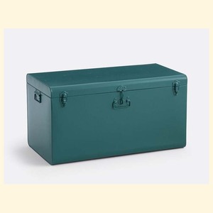 Customized Iron Trunk Storage <b>Box</b> With Stylish Vintage Look New Design Metal Chest For Home Furniture Decor - Product Image 1