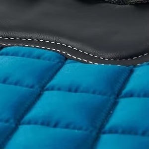 Almohadilla de algodón para silla de montar de caballo, blanca, para doma inglesa y salto, antideslizante, transpirable, personalizada, a precio asequible. - Product Image 2