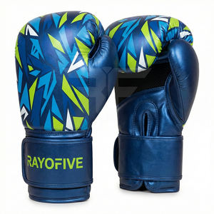 Guantes de entrenamiento personalizados de cuero PU con logotipo personalizado para fitness, guantes de boxeo al por mayor, guantes de entrenamiento de cuero PU con logotipo personalizado - Product Image 1