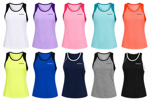 Custom <b>Women</b>’s Gym Tank Top Lightweight Quick Dry Moisture Wicking <b>Sleeveless</b> Fitness Workout Training <b>Shirt</b> OEM ODM Private Lab - Product Image 2