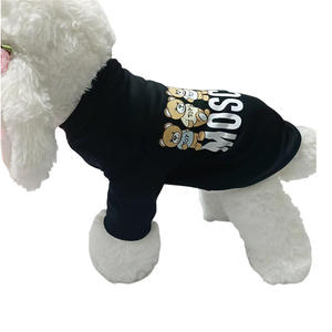 Sweat-shirt personnalisé pour chien avec imprimé ours en peluche mignon, vêtements chauds d'hiver pour animaux de compagnie, vêtements assortis pour chiens en couple, vêtements pour chiots en gros - Product Image 2