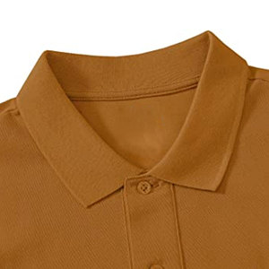 Camiseta Polo Casual para Hombre, Transpirable, de Algodón, Manga Corta, con Cuello, Cómoda, Ligera, Ropa Casual de Verano - Product Image 3
