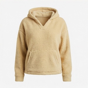 เสื้อฮู้ดผู้หญิงแบบขายส่ง ประดับเพชรเทียม ล้างสีแบบแอซิดวอช ดีไซน์สวยหรู สไตล์สตรีทแวร์ เสื้อสเวตเชิ้ตคุณภาพสูง รับสั่งทำสีตามต้องการ - Product Image 1