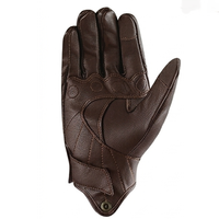 Gants de moto antidérapants en cuir unisexes pour la conduite en extérieur, gants de motocross sans doigts pour hommes, décontractés