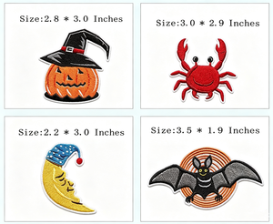 Custom Embroidered Logo Patches <b>Iron</b> <b>On</b> Fabric Badges for Clothing Hats Jackets Backpacks Bags Jeans Fashion Accessories OEM ODM - Product Image 5