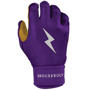 Guantes de Bateo de Béisbol Bruce Bolt Personalizados al por Mayor, con Puño Corto, 100% Cuero Cabretta, Transpirables, Duraderos, con Cierre de Gancho y Bucle - Product Image 5