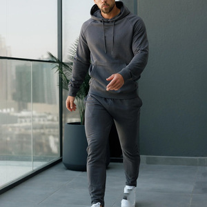 Wholesale Custom Mens Tracksuit Set Heavyweight Cotton Custom Athletic Tracksuit Fast Delivery Service - Product Image 4