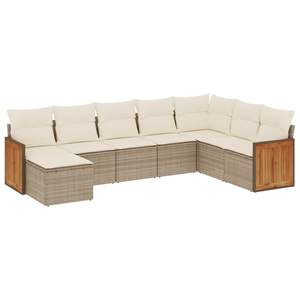 Conjunto de Sofás de Jardín Color Beige - Product Image 2