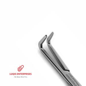 คีมจับเนื้อเยื่อแบบมุม 90 องศา ยี่ห้อ Meeker ผลิตจากสแตนเลส สำหรับการผ่าตัด - Product Image 2