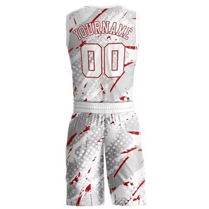 High-quality Customized Front <b>Player</b> Name Basketball Uniforms 100% Polyester Sportswear Breathable Comfortable Sleeveless Unisex - Product Image 2