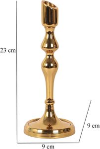 Support de bougie artisanal en fer antique, durable et rustique, pour la décoration de la maison, du jardin, des mariages et des événements. - Product Image 2