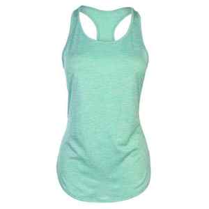 Camisetas sin Mangas para Mujer, Tallas Grandes, OEM, Ropa Deportiva para Gimnasio, Logotipo Frontal Personalizado, Tejido Jersey Informal, Ecológico - Product Image 3