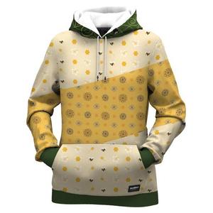 Men's Hooded Pullover Sweatshirt Floral <b>Pattern</b> Sublimation Print Breathable <b>Knitted</b> Polyester Spring Style Sports Hoodie - Product Image 1