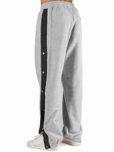 Pantalon de survêtement unisexe personnalisé avec logo, en toile légère, décontracté, style hiver, avec cordon élastique détachable - Product Image 5