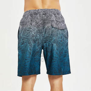 Shorts de bain décontractés grande taille pour hommes, taille élastique, style sportif, vêtements de plage, en polyester/coton, style urbain d'été, séchage rapide - Product Image 3