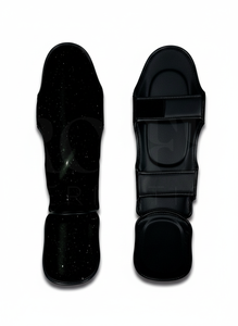 Protège-tibias de Muay Thai en cuir PU, nouveau design léger, couleur personnalisée, pour le kickboxing, le MMA, la protection des jambes, l'entraînement et le sparring - Product Image 3
