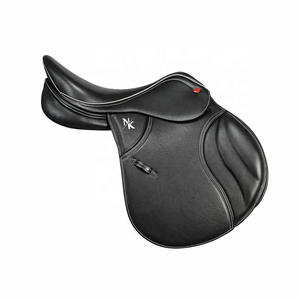 Selle de dressage de qualité supérieure, directement du fabricant, en cuir de vachette premium, produits d'équitation anglaise en provenance d'Inde. - Product Image 1