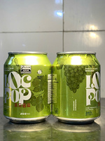 238ml en conserve coréen raisin pêche Orange fraise saveur fruitée pulpe jus boisson boissons exotiques boissons gazeuses Bebida De Uva coreana