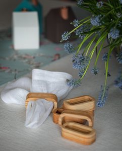 Anneau de serviette en bois artisanal pour la décoration de table de style bohème, collection d'accessoires de présentation, design haut de gamme - Product Image 6