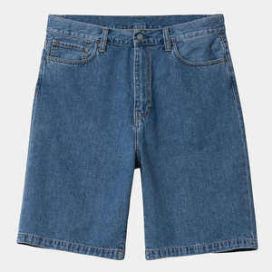 Shorts en jean droits classiques pour homme, broderie de haute qualité, strass, délavés, décontractés, streetwear d'été - Product Image 2