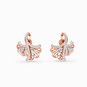 Pendientes de Diamantes Cultivados en Laboratorio, Corte Brillante, Oro Sólido de 14K, Modernos para Mujer, Certificados por IGI, 3.196g, Regalos Únicos para Bodas y Fiestas - Product Image 6