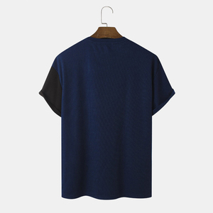 เสื้อยืดผู้ชายดีไซน์ล่าสุด-ผ้าฝ้าย 100% สไตล์ไฮสตรีท สีและขนาดสั่งทำได้ แห้งเร็วและระบายอากาศได้ดี - Product Image 3