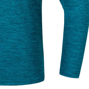 Sweat-shirt à col zippé pour homme, manches longues, coupe classique, demi-zip, personnalisable avec logo, pour usage extérieur, en coton mélangé basique, vente en gros - Product Image 6