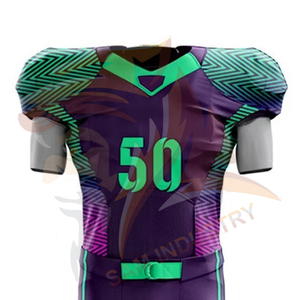 Ensemble de maillots et pantalons de football américain de qualité supérieure, sur mesure, pour hommes. - Product Image 3
