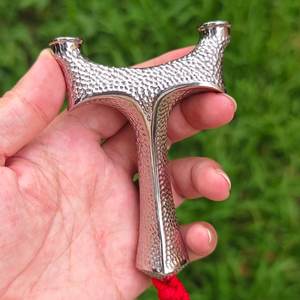 Stainless Steel Banana Shape <b>Slingshot</b> Industrial Grade Handle - Product Image 1